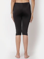 CUKOO Women Solid Black Swim Bottoms - Cukoo 
