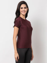 CUKOO Solid Maroon Swim Top - Cukoo 