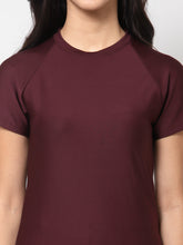 CUKOO Solid Maroon Swim Top - Cukoo 