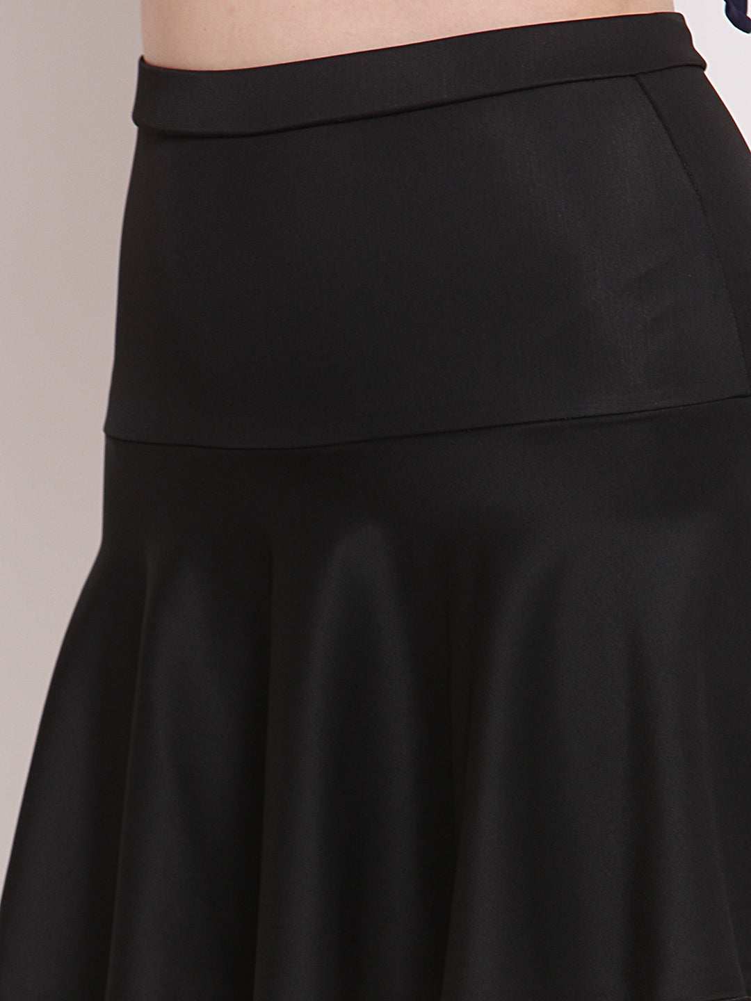 CUKOO Women Solid Black Swim Bottoms - Cukoo 