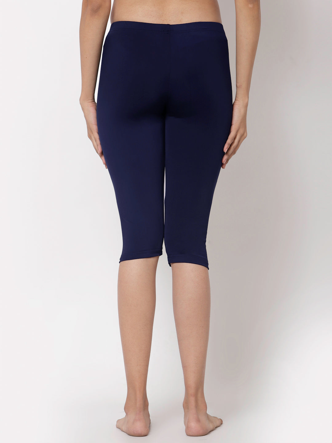 CUKOO Women Solid Blue Swim Bottoms - Cukoo 