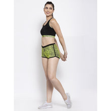 CUKOO Two piece Sports Bra and Green Workout Shorts Track Suit Gym Wear - Cukoo 