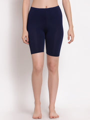 CUKOO Women Solid Blue Swim Bottoms - Cukoo 