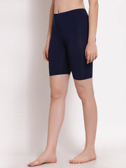 CUKOO Women Solid Blue Swim Bottoms - Cukoo 