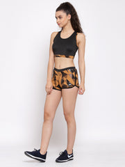 Cukoo Two Piece Sports bra and Training shorts set Gym wear - Cukoo 