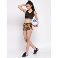 Cukoo Black & Brown Sports Bra Removable pads - Cukoo 