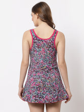 CUKOO Padded Pink Floral Printed Swimwear - Cukoo 