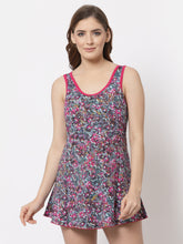 CUKOO Padded Pink Floral Printed Swimwear - Cukoo 