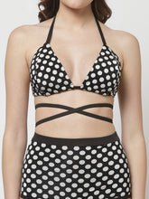 Cukoo Padded Printed White Two Piece Bikini/Swimwear/Beachwear