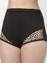 CUKOO Padded Leopard Printed Two piece Tankini Swimwear