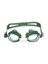 Swimming Goggles - Green Caterpiller Kids - Cukoo 