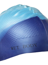 Silicon Swimming Cap - Shades of blue - Cukoo 