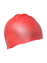 Silicon Swimming Cap - Red - Cukoo 