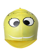 Silicon Swimming Cap - Yellow Fish Print - Cukoo 